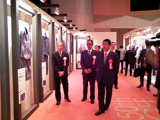 岐阜市内で第50回GFF（岐阜ファッションフェア）オープニング・セレモニーに出席の画像