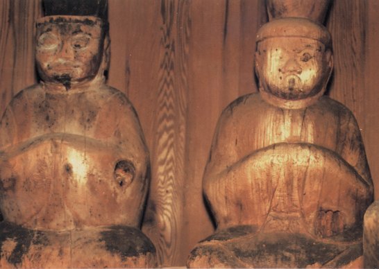 木造荒城神社神像
