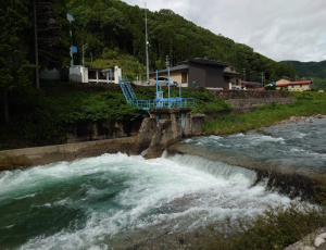 荘川中央用水取入口