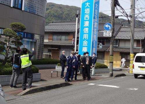 事故現場の点検