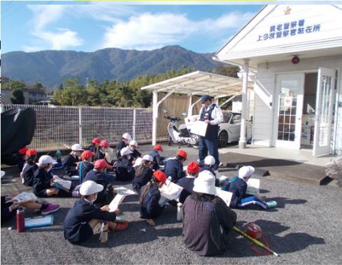 上多度駐在所へ訪問