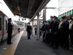 中津川警察署長の挨拶