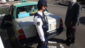 あおり運転防止ステッカーの配布