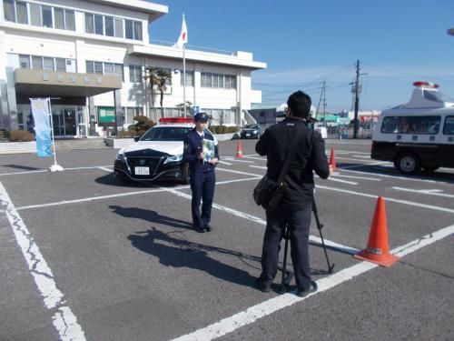 CCNet養老局で警察官募集活動