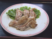 奥美濃古地鶏の料理