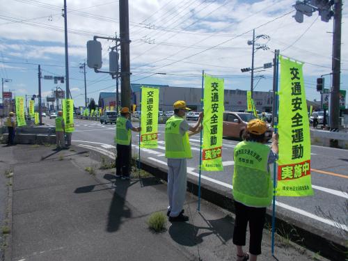 交通安全啓発活動１