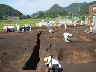 布堀の区画溝