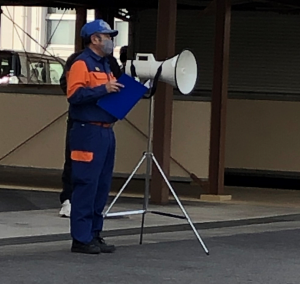 消防団員講演