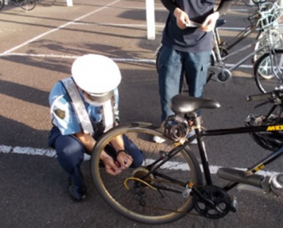 自転車ルール啓発活動1