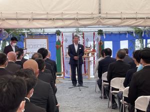 新岐阜県医師会館建設工事地鎮祭