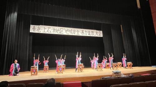 牧田保育園の和太鼓の演奏