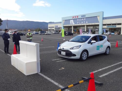 安全運転サポート車による交通安全教育