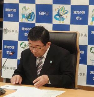 東海三県知事による新型コロナウイルス対策に関するテレビ会議に出席