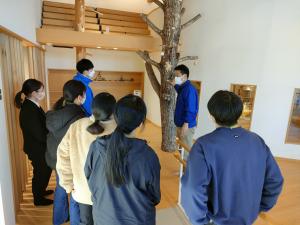 森林科学職実施風景