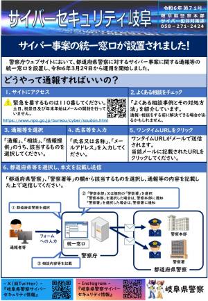 71号　サイバーに関する相談窓口