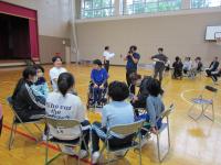 選手と語る会の様子