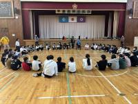選手と語る会の様子