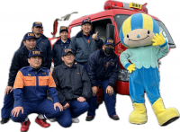 ご参加いただいた羽島市消防団の皆さん