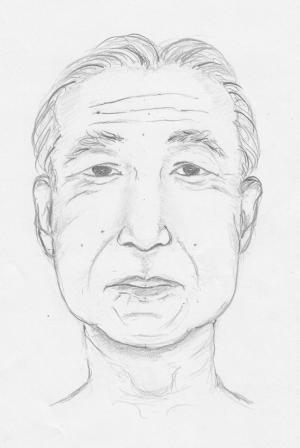 死者の似顔絵