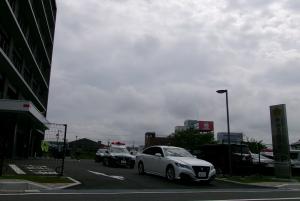 出発式の風景