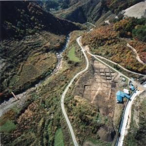 発掘区の全景写真です