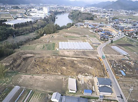 針田遺跡の全景です。