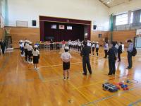 競技の説明の様子