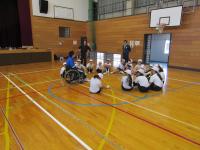 選手と語る会の様子