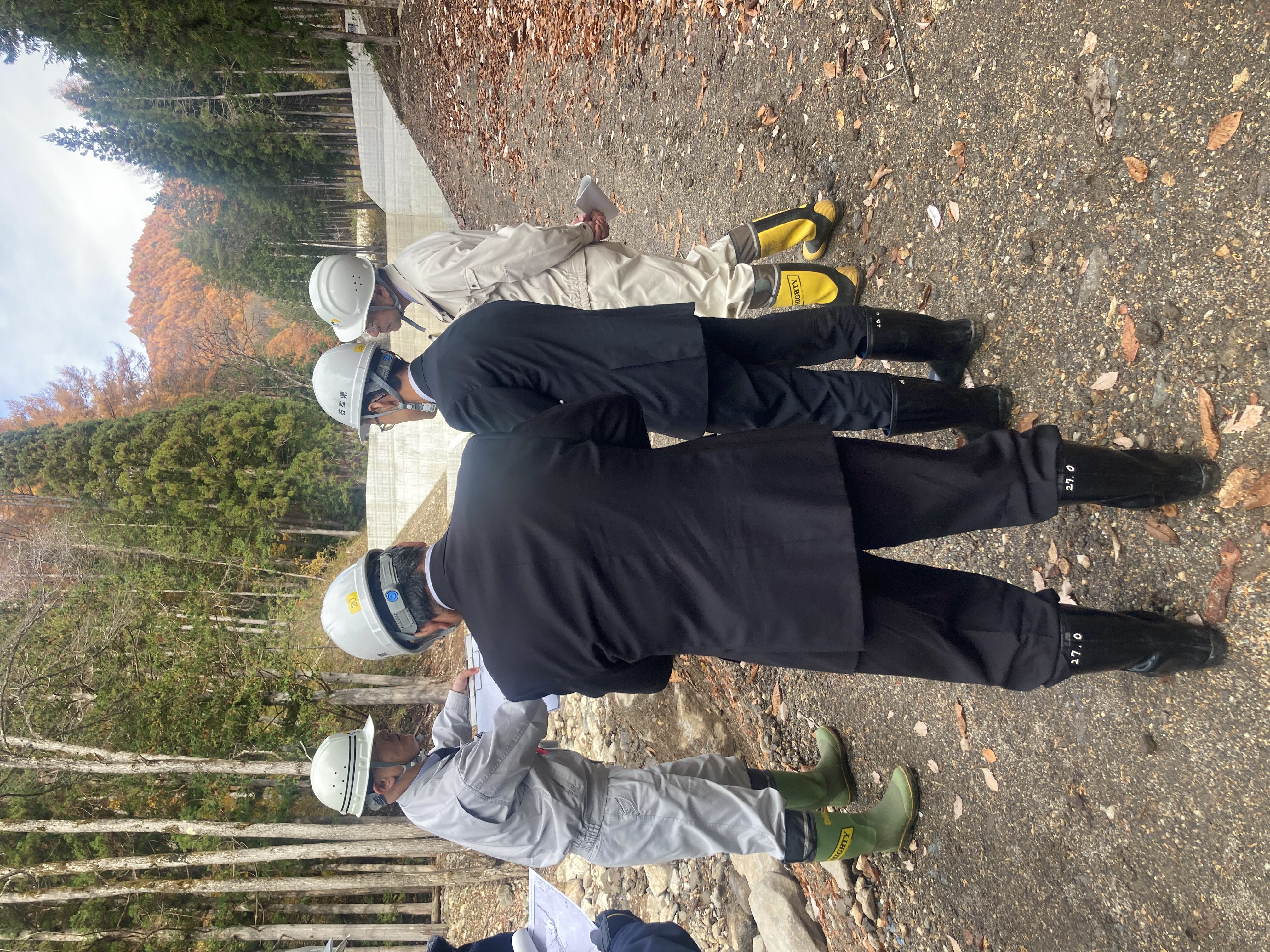 本監査現場視察