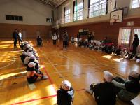 競技の説明の様子