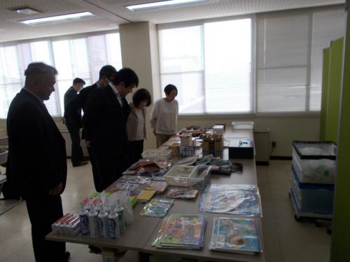 笠松刑務所での見学の様子