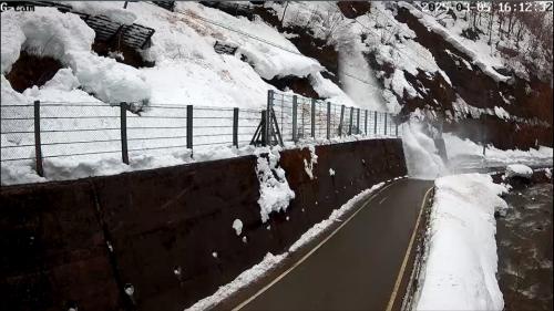 令和7年3月5日水曜日16時12分発生の雪崩