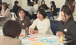 交流会・ミニワークの様子