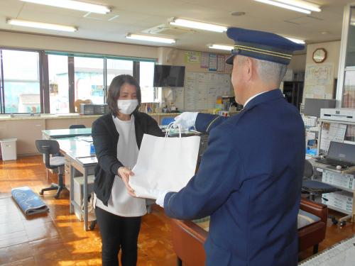 記念品の贈呈の状況