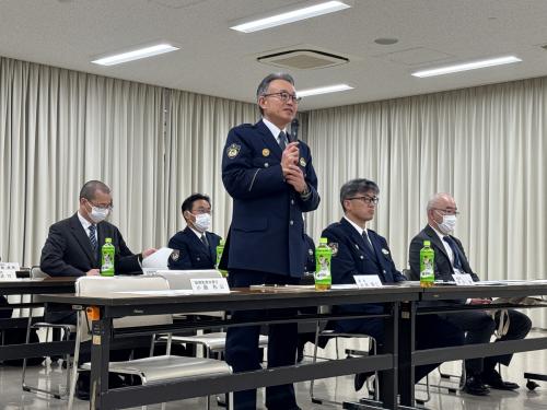 警察署協議会署長挨拶