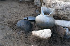 須恵器の出土状況です。