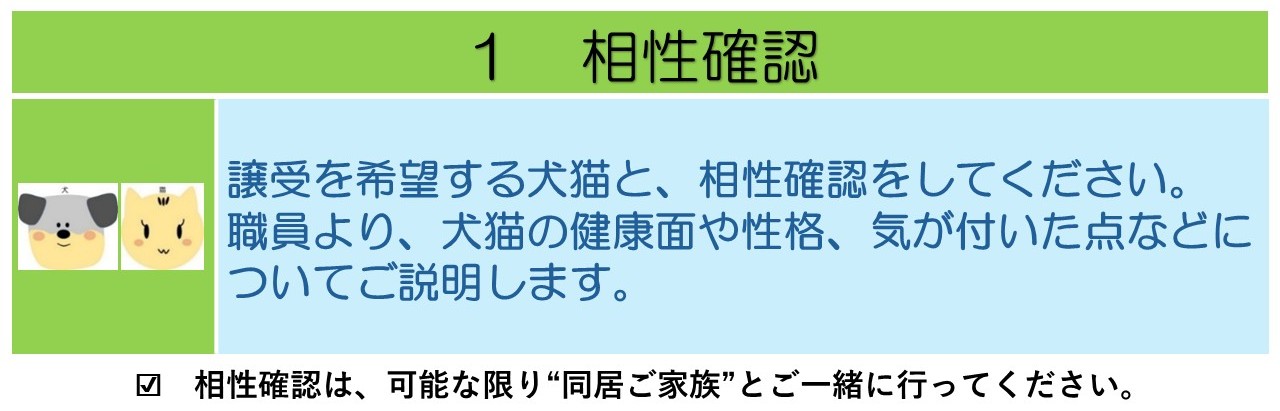 相性確認