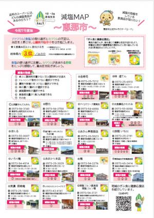 R8減塩MAP（恵那市）