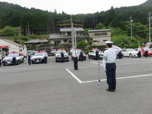 画像（出発式の状況）
