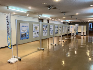令和7年度のパネル展の様子(笠松町)