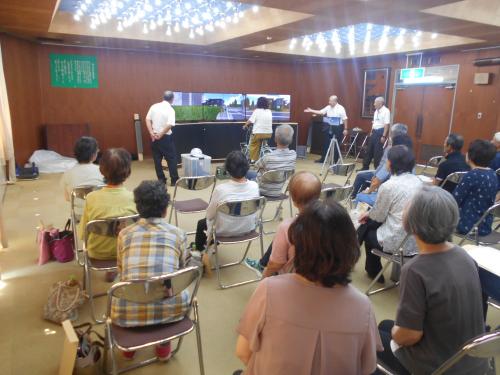 交通安全教室の様子