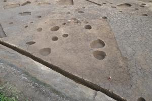 竪穴建物の写真です