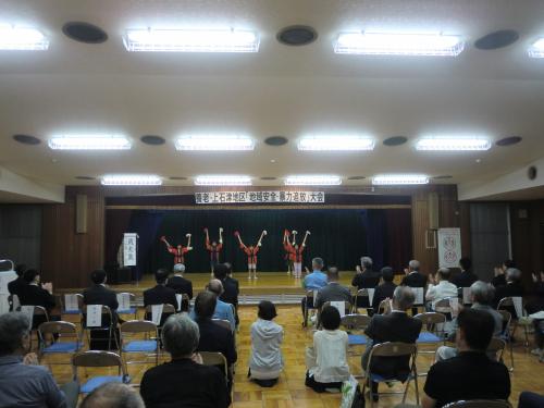 銭太鼓披露