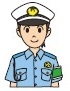 交通警察官の画像