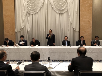 岐阜県中小企業団体中央会 懇談会の様子 岐阜県中小企業団体中央会懇談会の様子