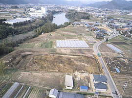 遺跡遠景