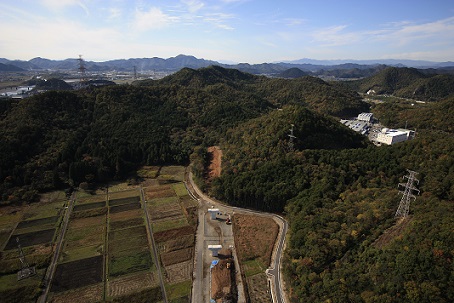 小洞古墳群遠景