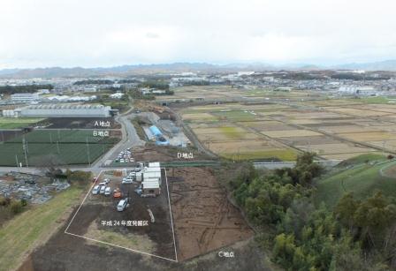 H25年度発掘区