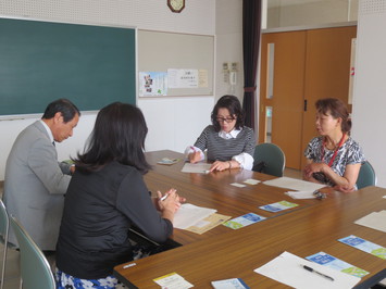 取材の様子