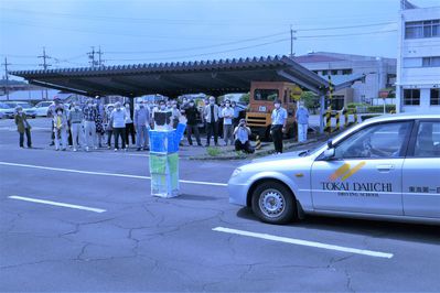 急制動の体験